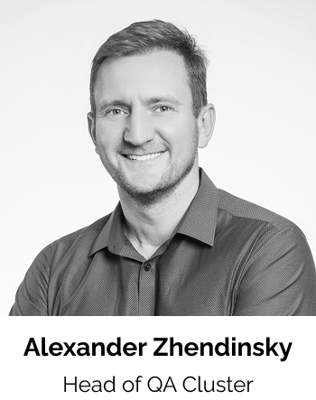 Alexander Zhendinsky - Head of QA Cluster