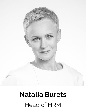 Natalia Burets - Head of HRM