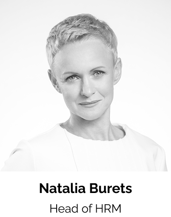 Natalia Burets - Head of HRM