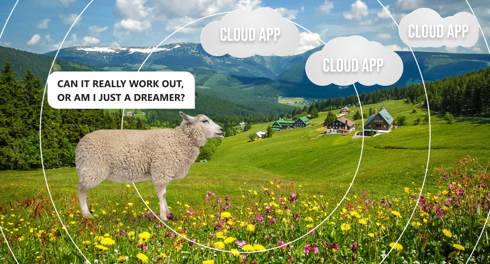 Lamb wonders whether it’s possible to build cloud app or it’s just dreamer.