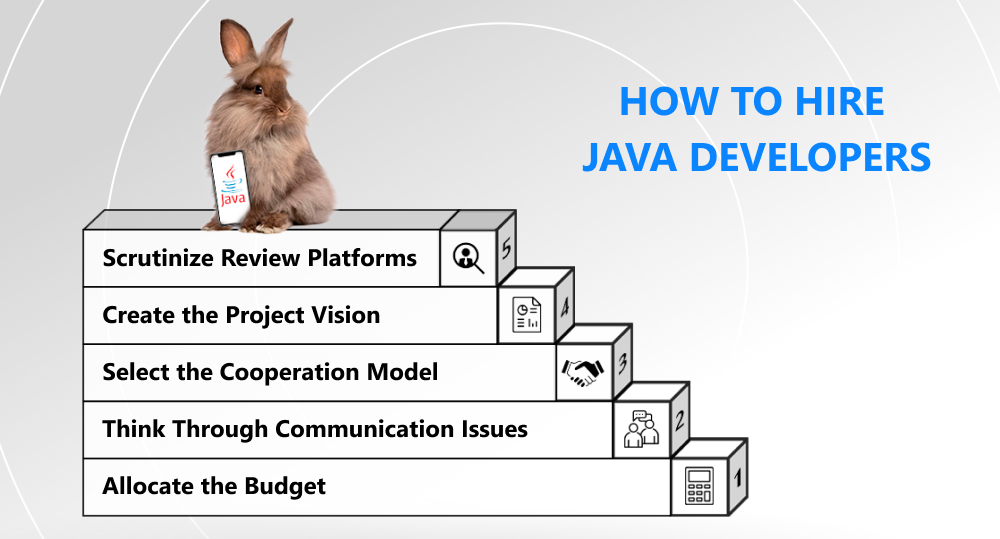 infographics on how to hire java developers