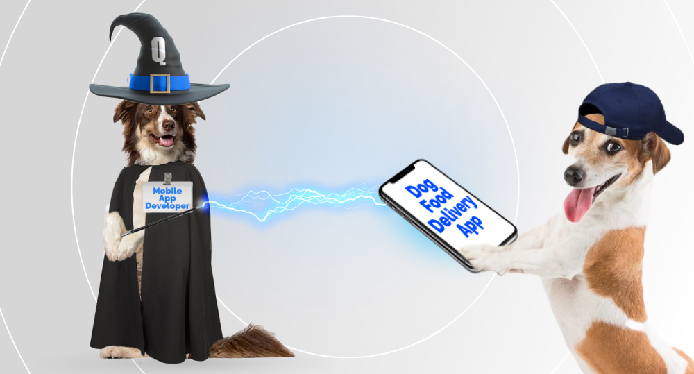 dog dressed in which costume and hat create mobile app with a magic wand