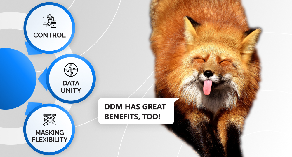 Fox is excited about list of dynamic data masking benefits.