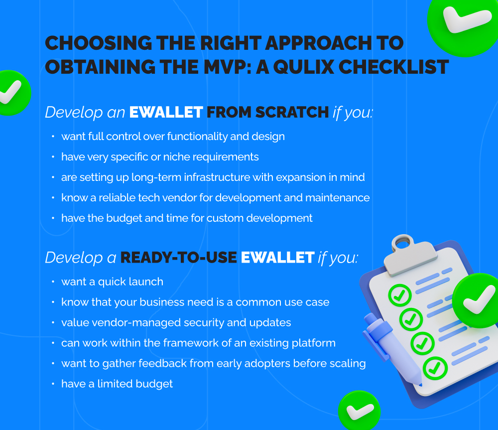 Checklist by Qulix: when you should choose development from scratch and when you should choose ready-to-use solutions