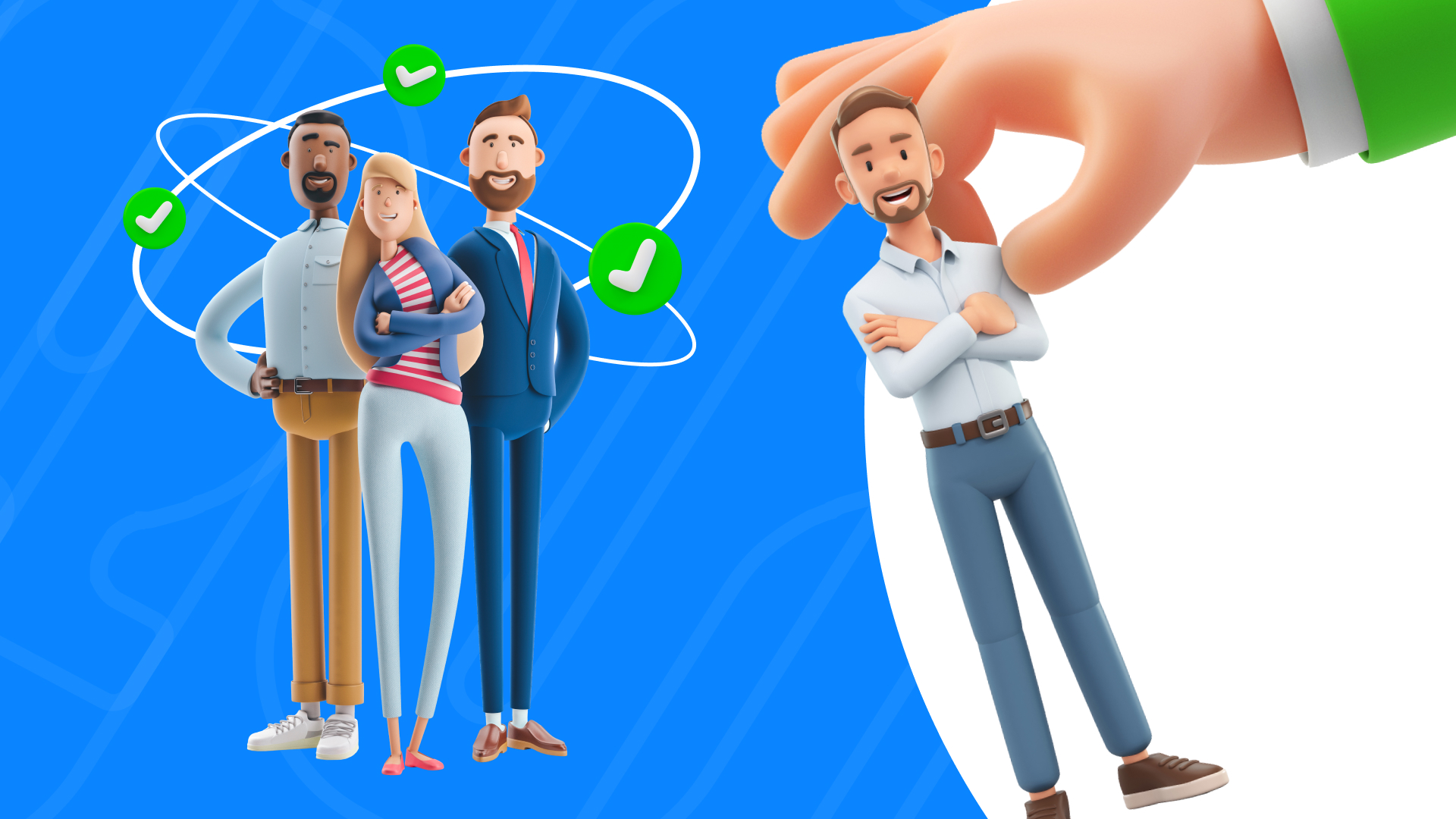 Picture shows choosing a vendor for you